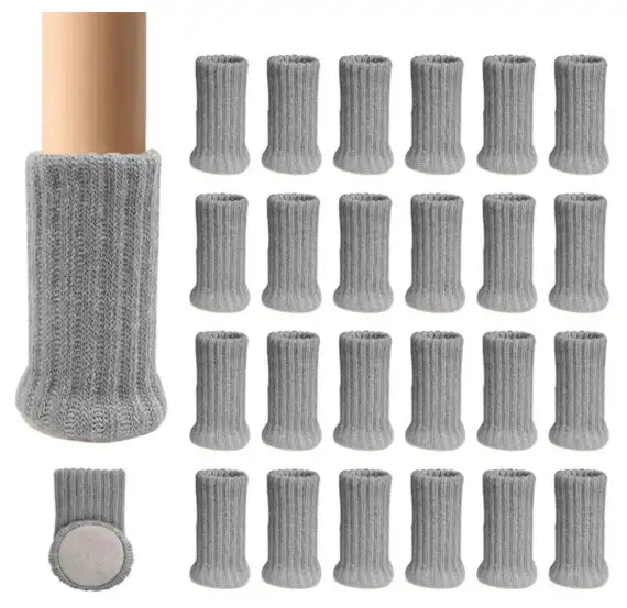 Möbelsocken grau